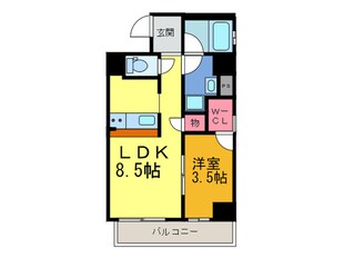 EAST　RESIDENCEの物件間取画像